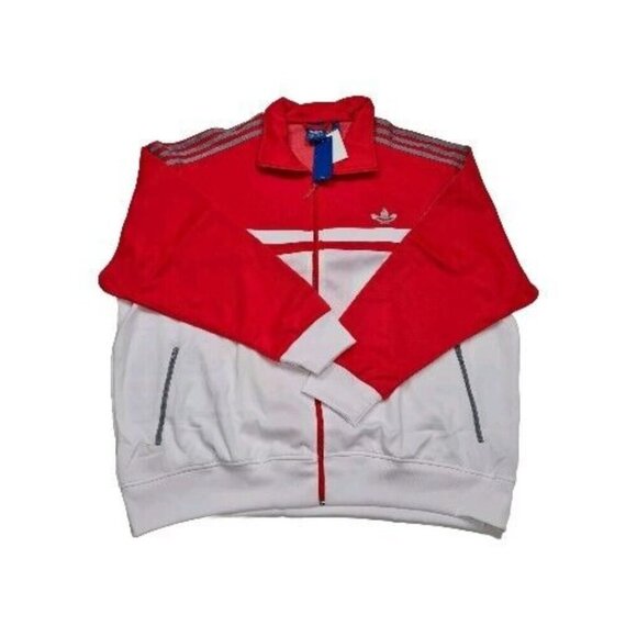 Adidas Adi ICON Tracktop Men White Hirere Track Jacket Classic